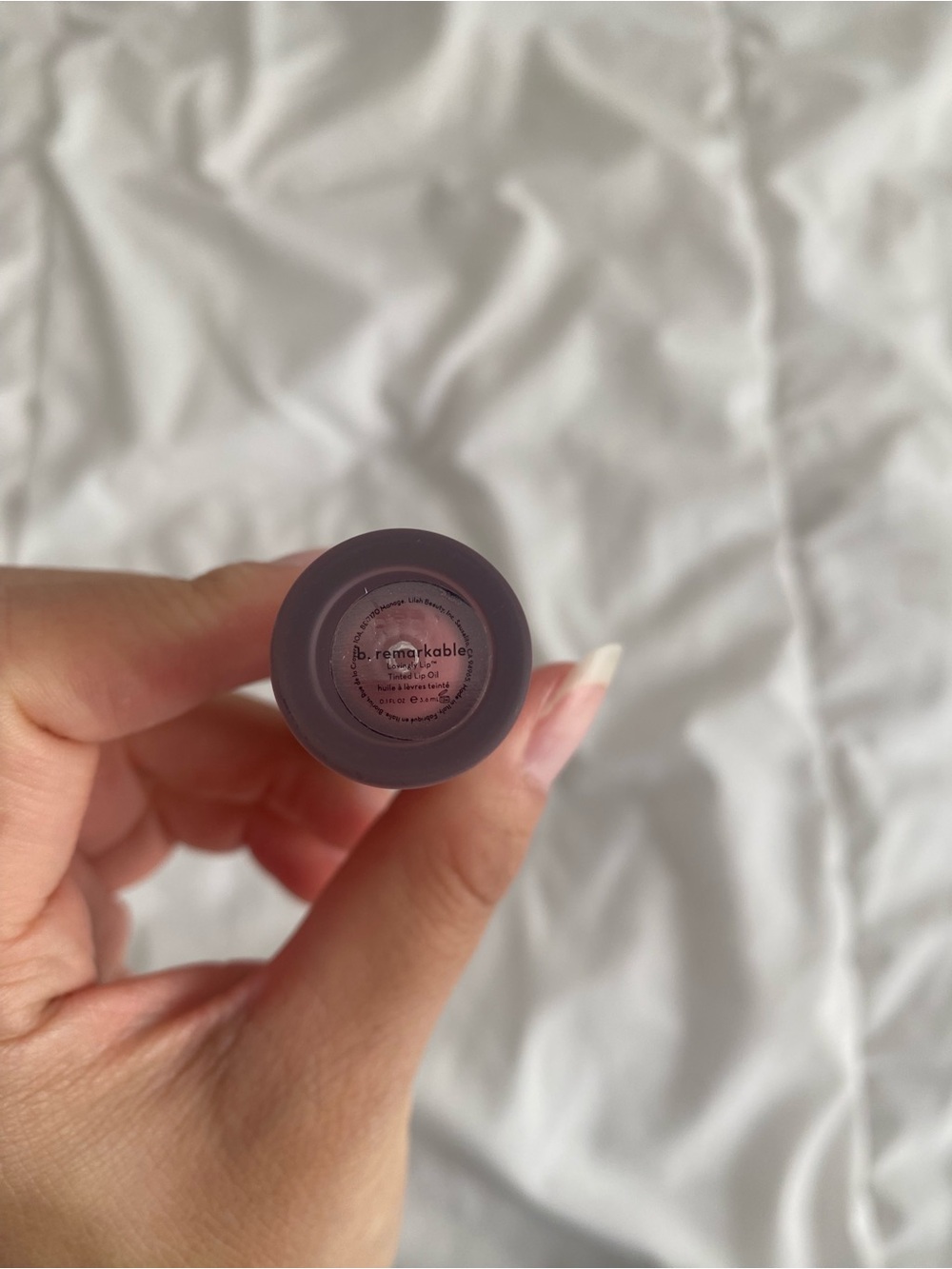 NEW lilah b. Lovingly Lip Tinted Oil in b.remarkable - Picture 3 of 4